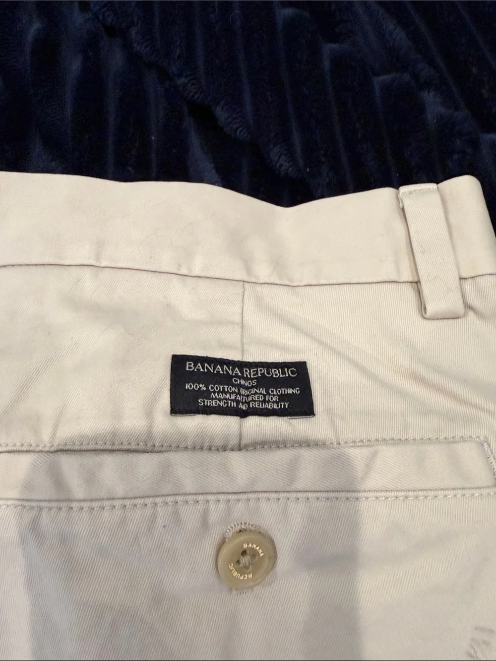 Banana Republic Men’s Chinos — Light Beige. Good condition. 36x32